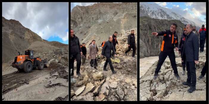 Vali Taşyapan: Ekipler Alternatif Yol İçin Sahada