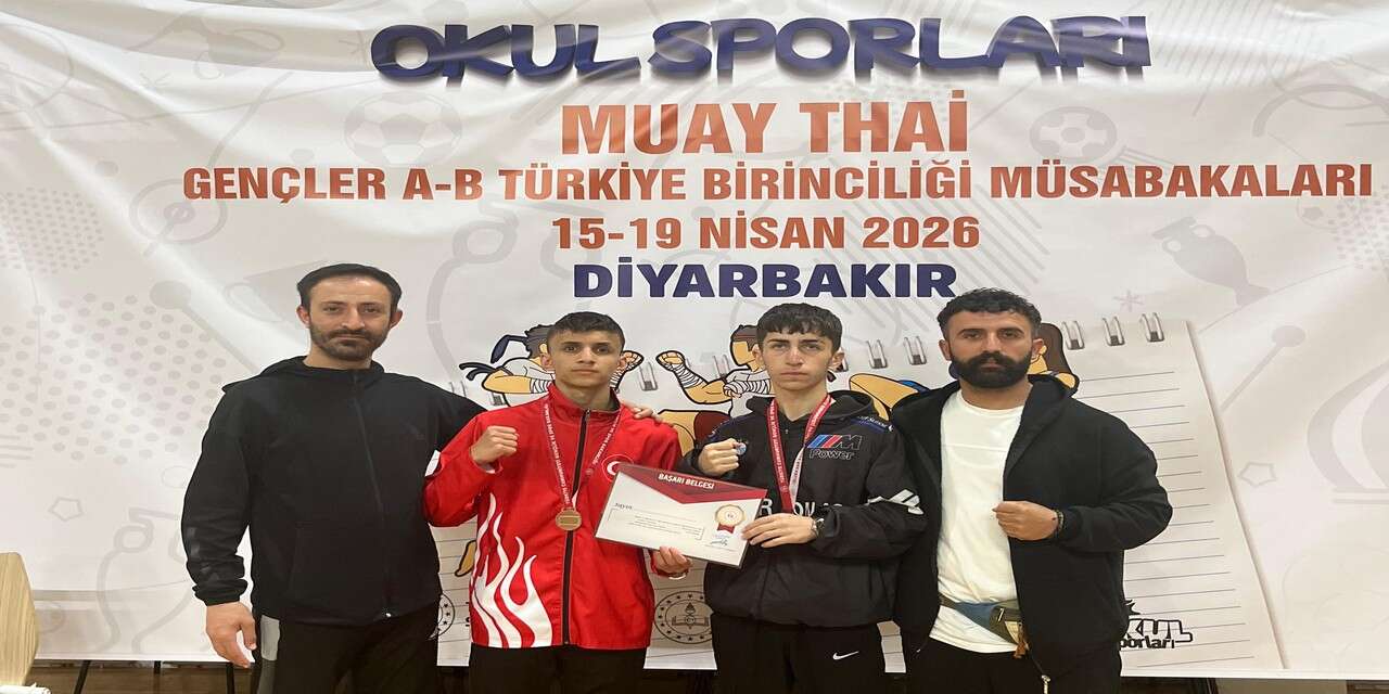 Hakkari’ye Muaythai’de Altın ve Gümüş madalya