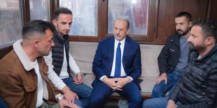 Vali Taşyapan’dan Taksicilere Ziyaret