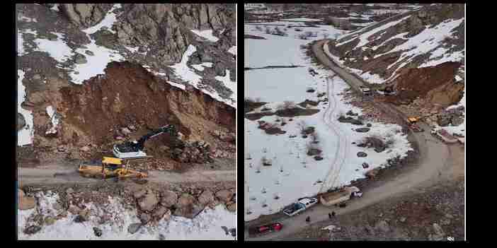 Hakkâri Yol Çalışmaları Devam Ediyor
