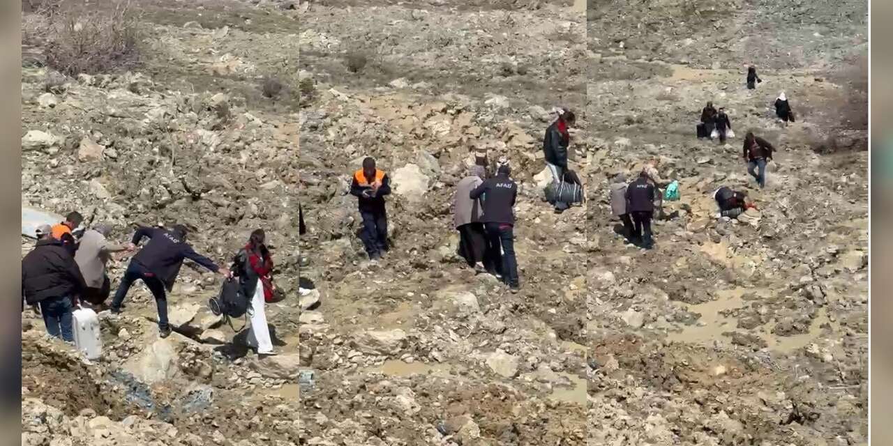 Jandarma ve AFAD’dan vatandaşlara geçiş desteği