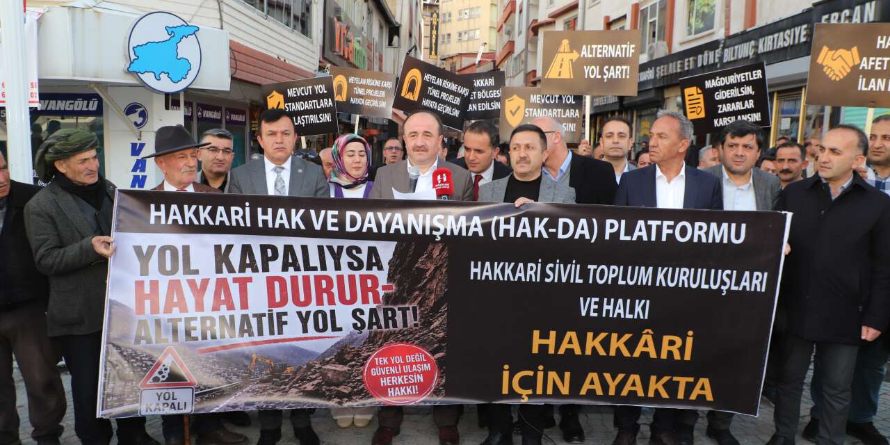 HAKDA' dan Hakkari-Van karayolu açılaması