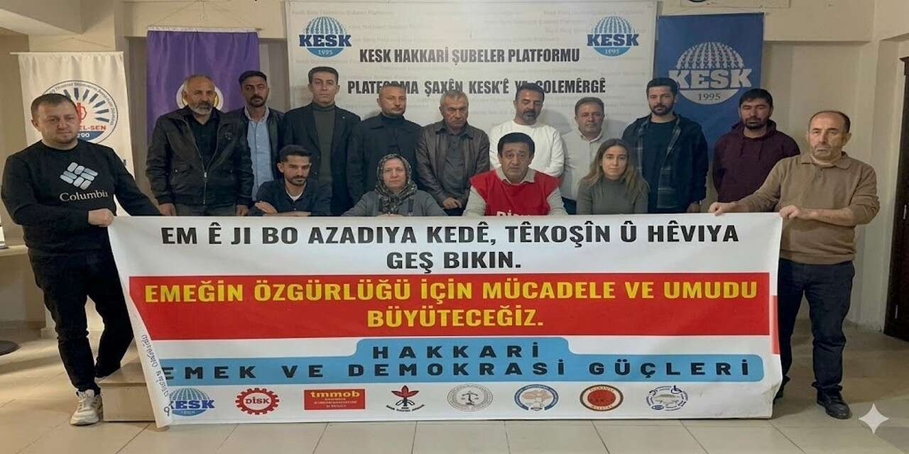 Hakkari Emek ve Demokrasi Platformu’ndan 1 Mayıs Açıklaması