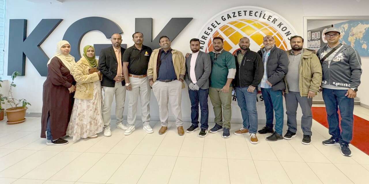 KGK, Sri Lankalı gazetecileri ağırladı