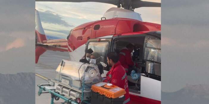 Hakkari’den Van’a yaşam taşıyan uçuş