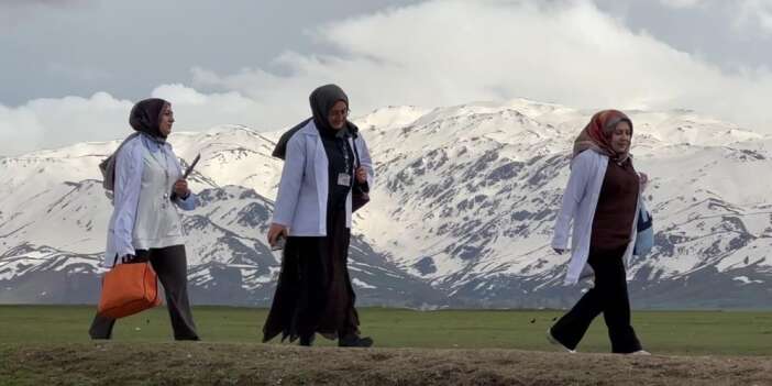 Anne sağlığı için zorlu coğrafyada görev