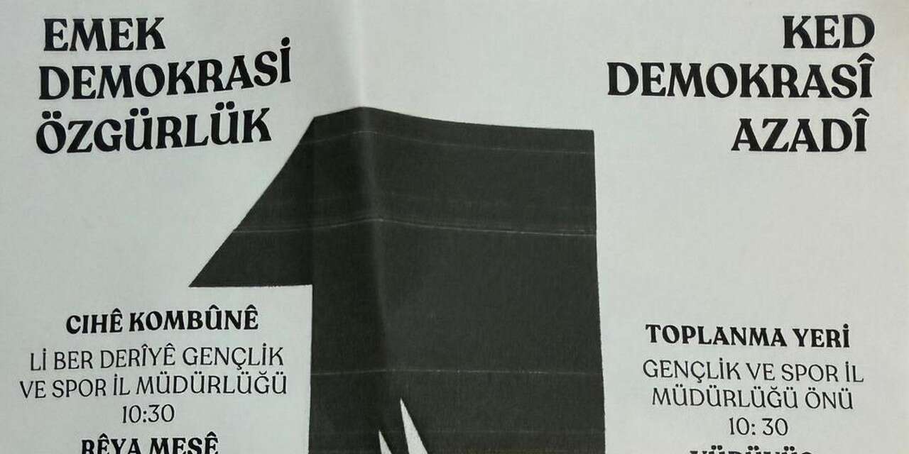 Hakkari’de 1 Mayıs hazırlığı