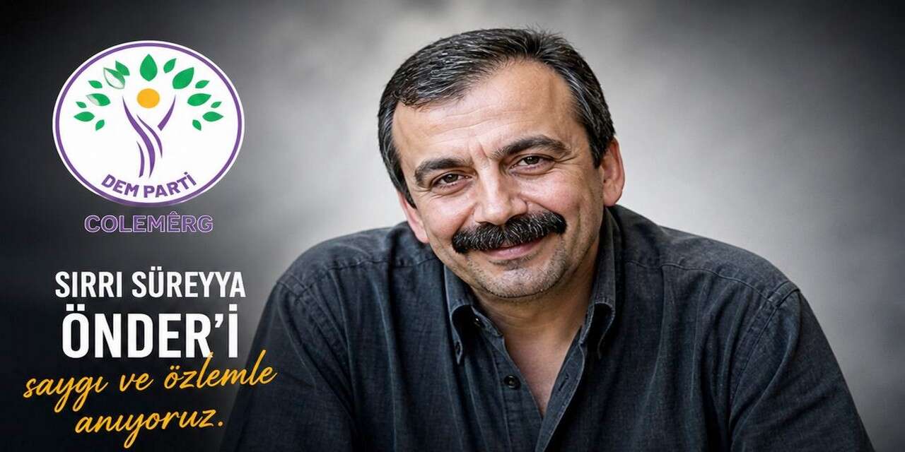DEM Parti Hakkari’den Önder için taziye mesajı