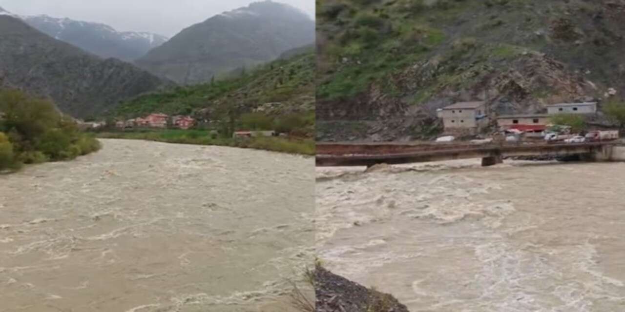 Taşbaşı köprüsü çökme tehlikesiyle karşı karşıya