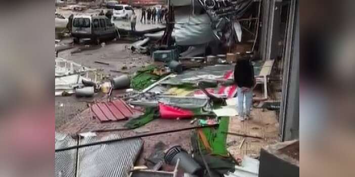 Gaziantep’te Hortum ve Dolu: 23 Yaralı
