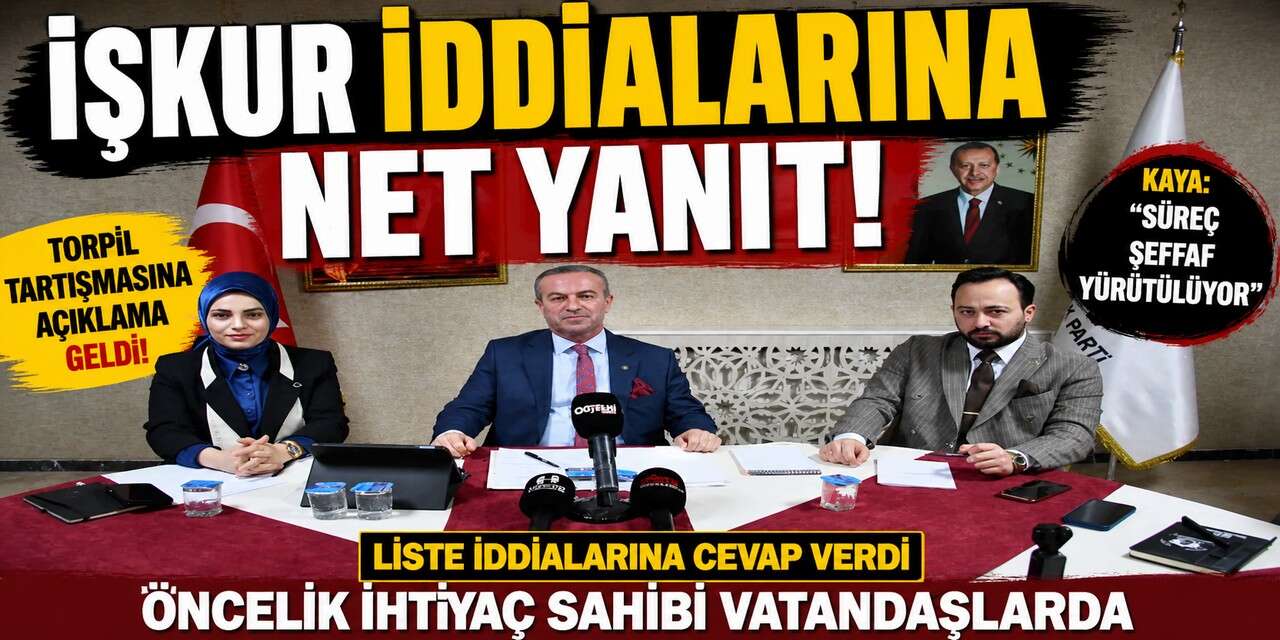 Başkan Kaya, iddialar gerçeği yansıtmıyor