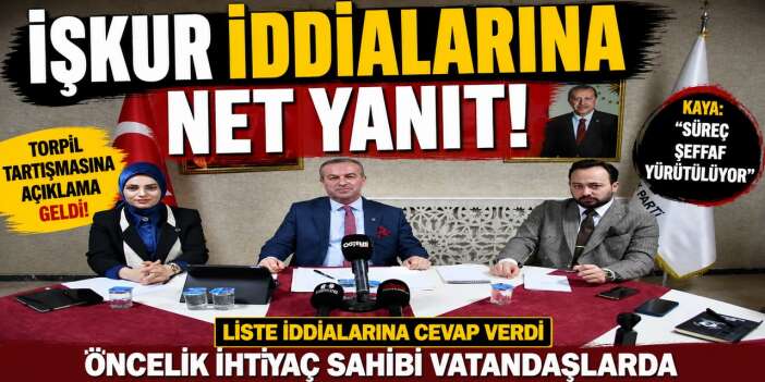 Başkan Kaya, iddialar gerçeği yansıtmıyor