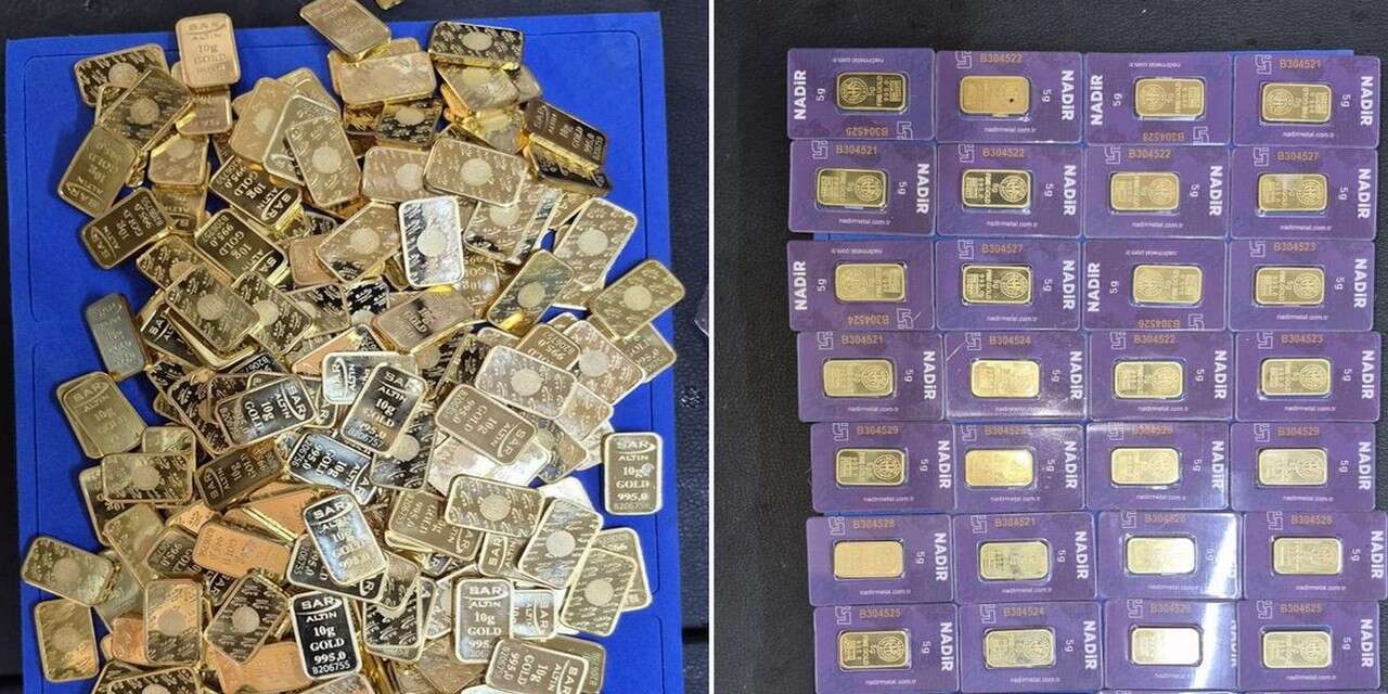 Piyasa değeri yaklaşık 28 milyon sahte gram altın ele geçirildi