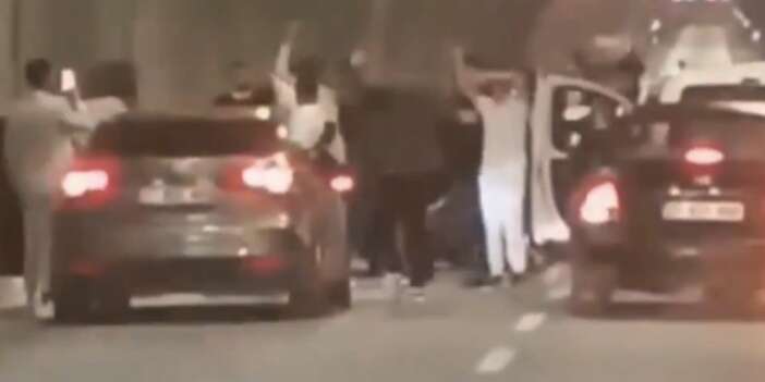 Tünelde düğün konvoyuna rekor ceza