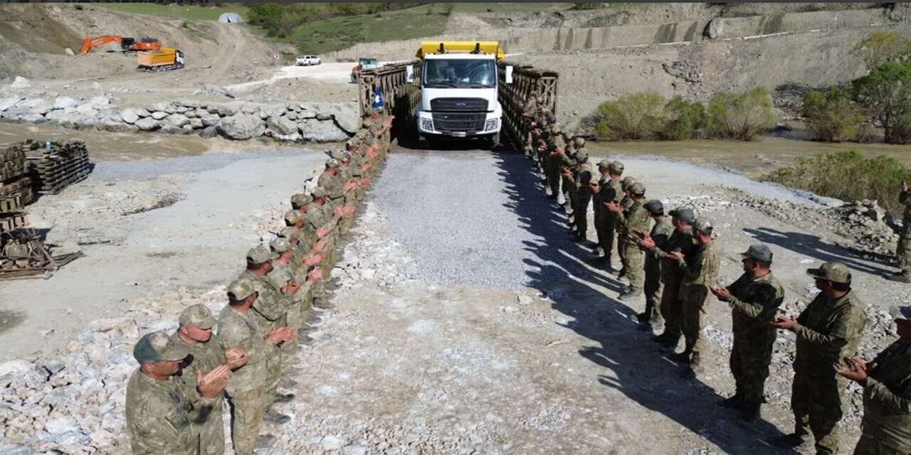 Valilik, panel köprü çalışmaları tamamlandı
