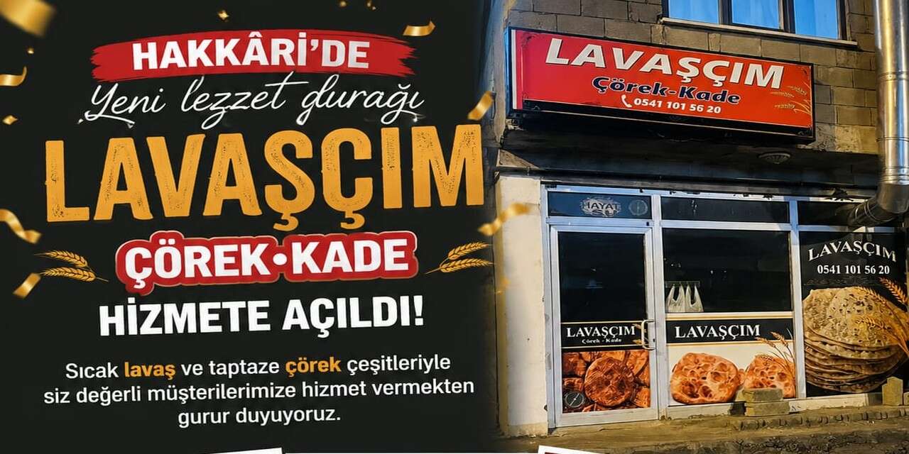 Hakkari'de “Lavaşçım Çörek Kade" hizmete açıldı