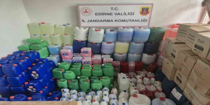 Sahte Deterjan Şebekesi Çökertildi