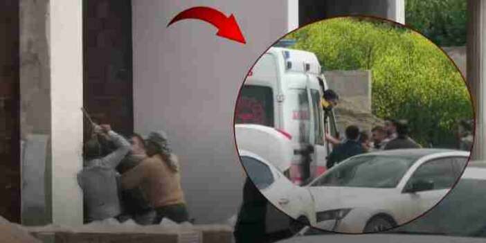 Ambulanstaki yaralıya saldırı girişimi