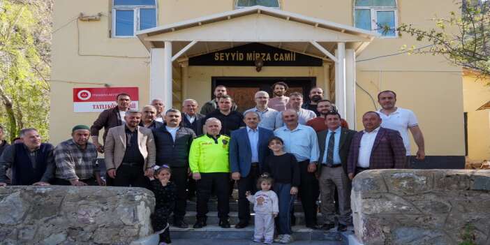Vali Taşyapan Tatlı Köyü’nü Ziyaret Etti