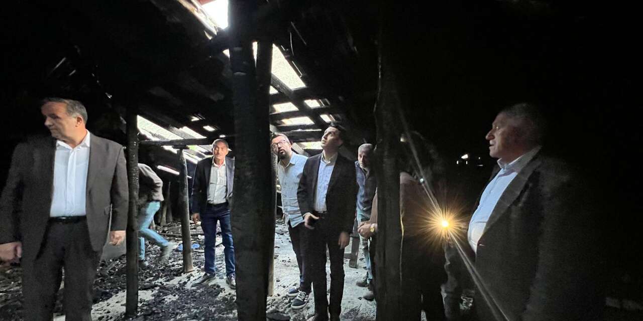 Kırıkdağ’daki Yangınzede Aileye DEM Parti’den ziyaret