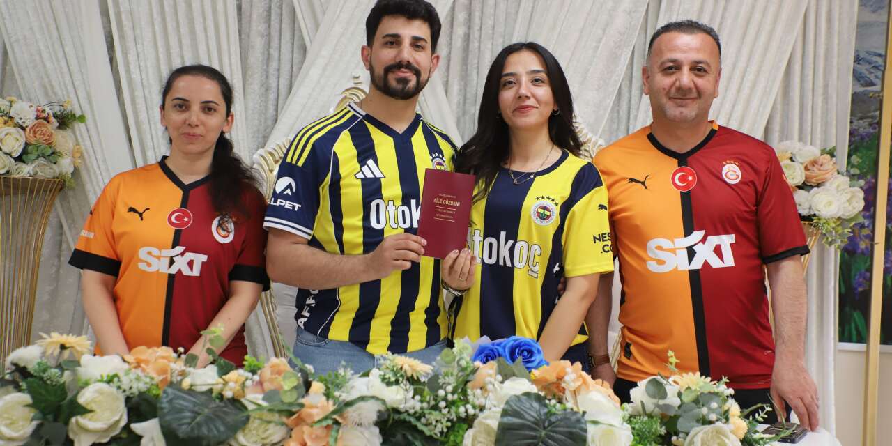 Ezeli Rekabet Nikah salonunda dostluğa dönüştü