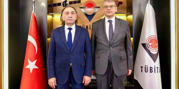 Rektör Gençcelep TÜBİTAK Başkanını ziyaret etti
