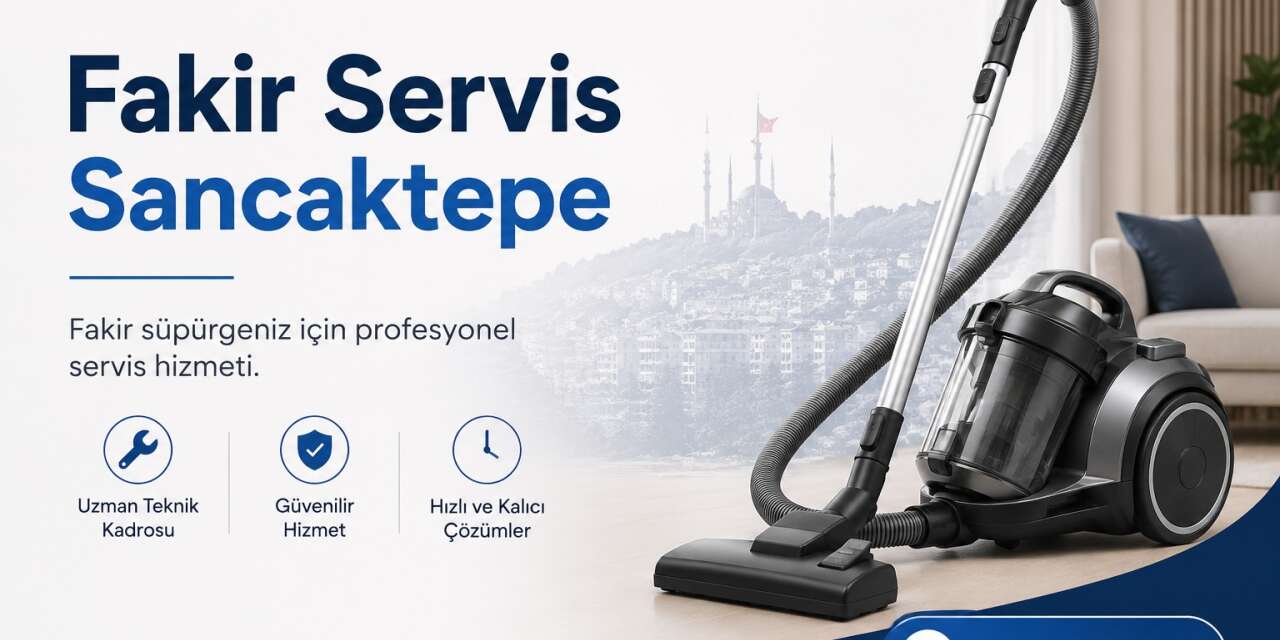 Fakir Servis Sancaktepe ile süpürgelerde profesyonel teknik destek dönemi