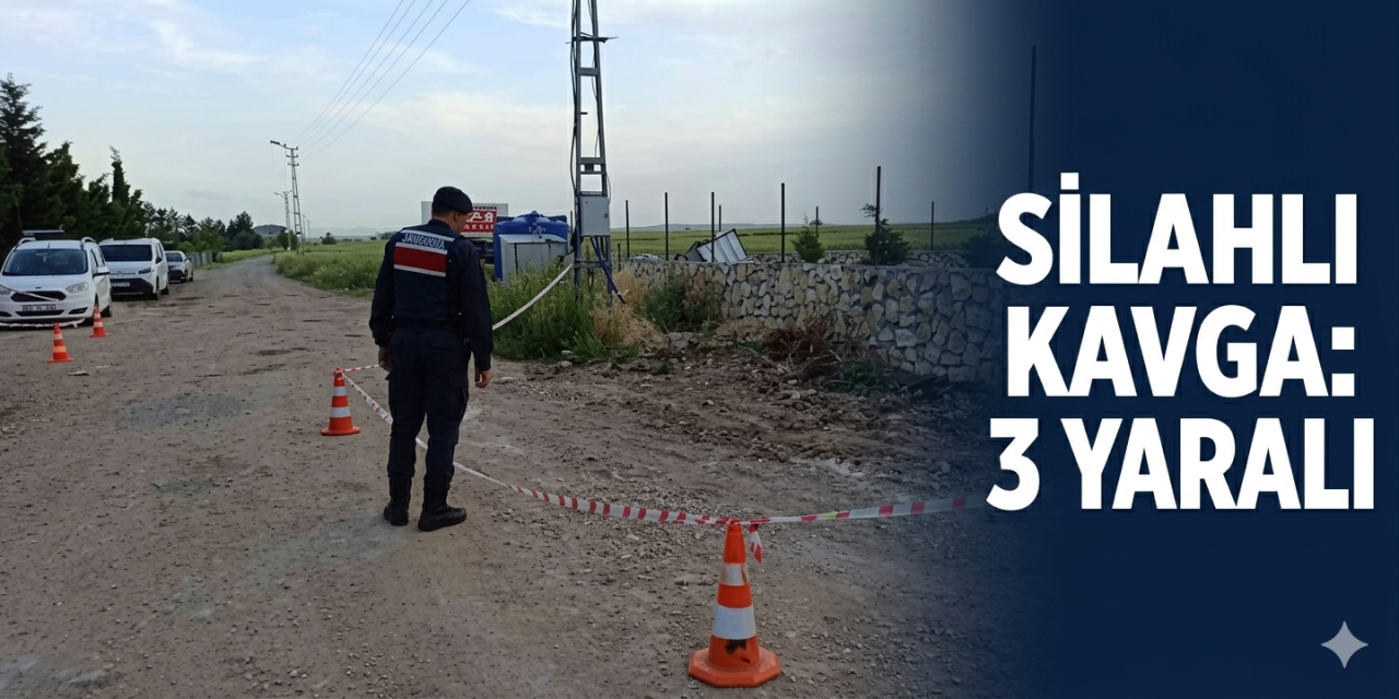 Adıyaman’da silahlı kavga: 3 yaralı