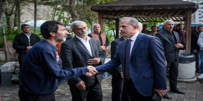Hakkâri Valisi Taşyapan’dan Taziye Ziyareti