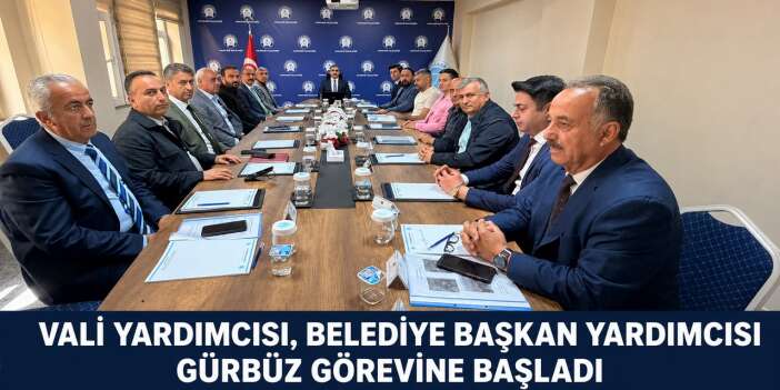 Vali Yardımcısı, Belediye Başkan Yardımcısı Gürbüz görevine başladı