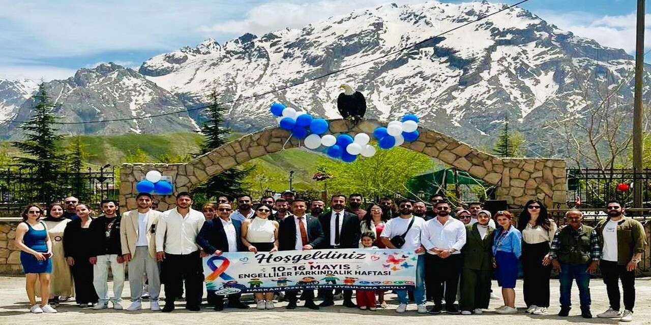 Hakkari Özel eğitim uygulama okulunda etkinlik haftası