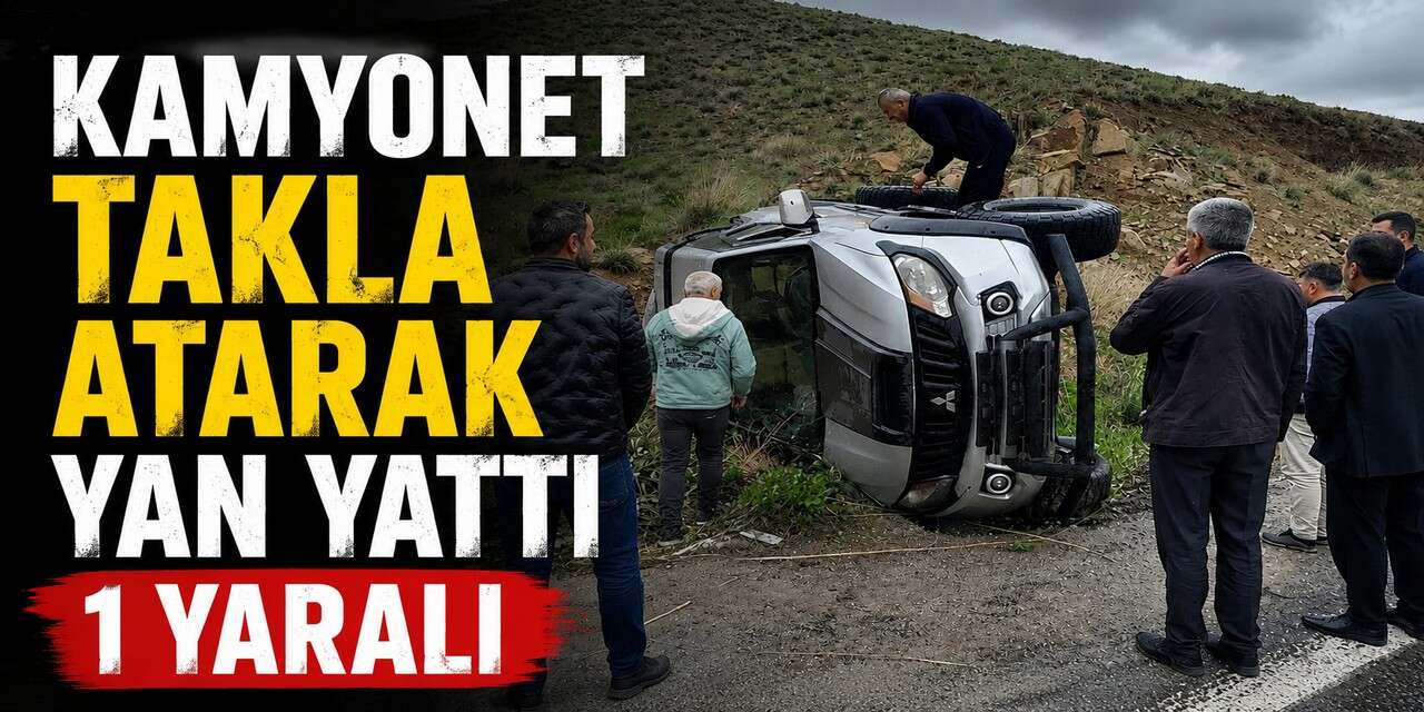 Hakkari-Van karayolunda kaza 1 yaralı