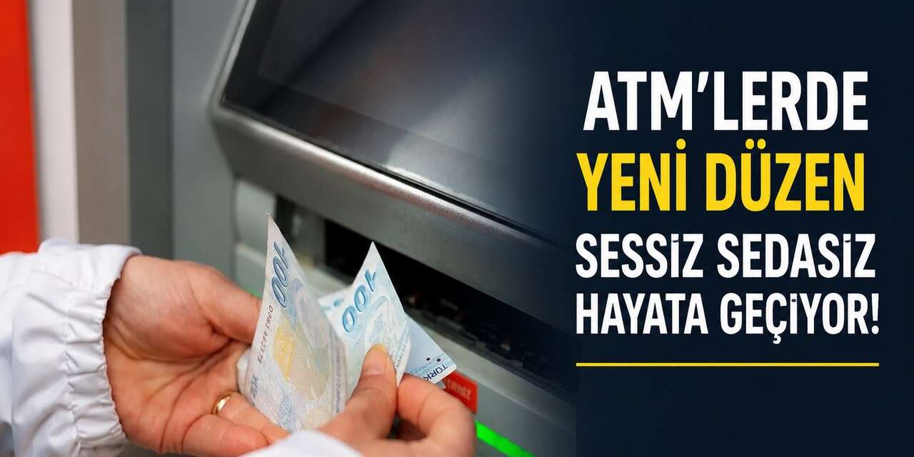 ATM'lerde 50 TL’lik banknotlar da kaldırıldı