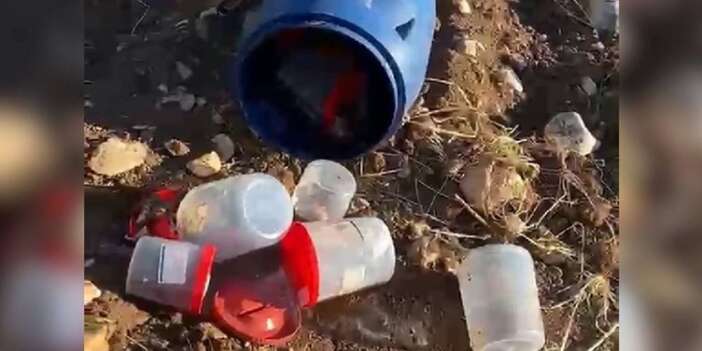 Mezarlıkta plastik varil içerisinde 21 insan cenini bulundu