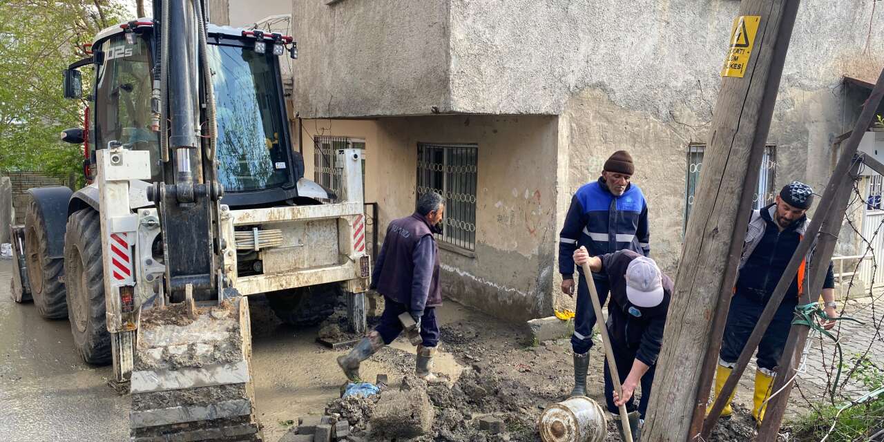 Su arızalarına hafta sonu müdahalesi