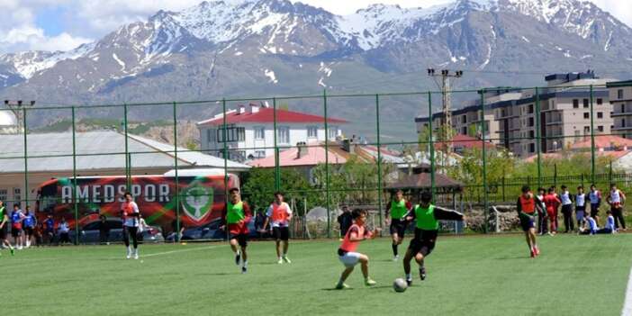 Amedspor’un Van akademi seçmeleri tamamlandı