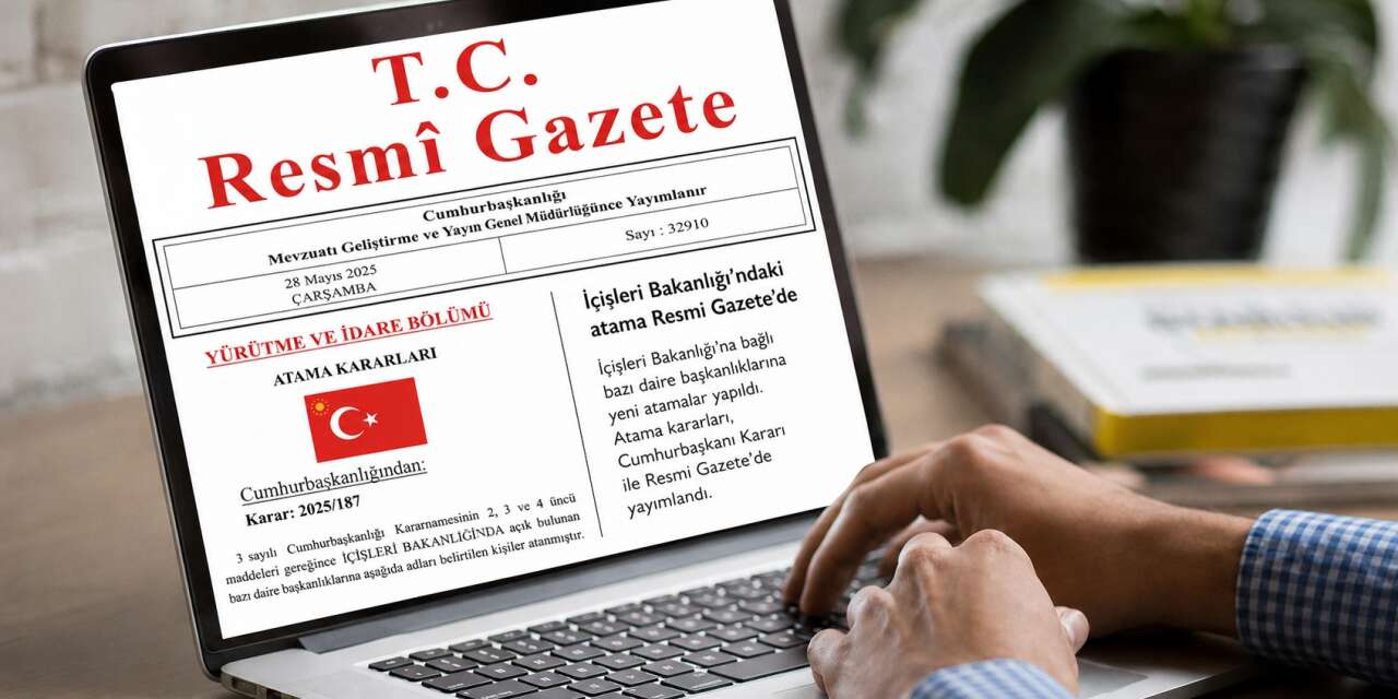 İçişleri Bakanlığı’ndaki atama Resmi Gazete’de