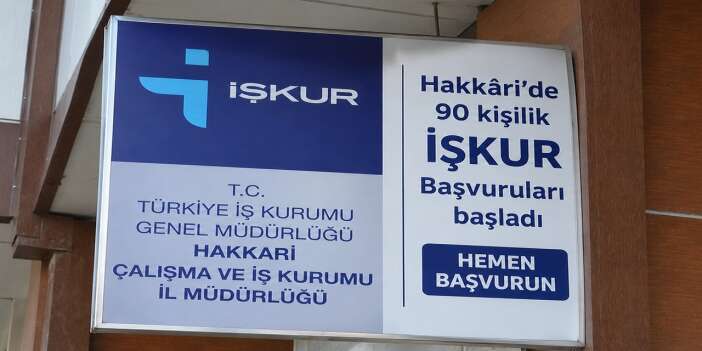Hakkari işkur İUP başvuruları yeniden başladı
