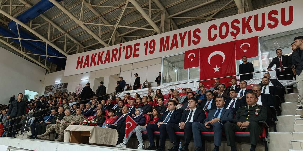 Hakkari'de 19 mayıs coşkusu başladı