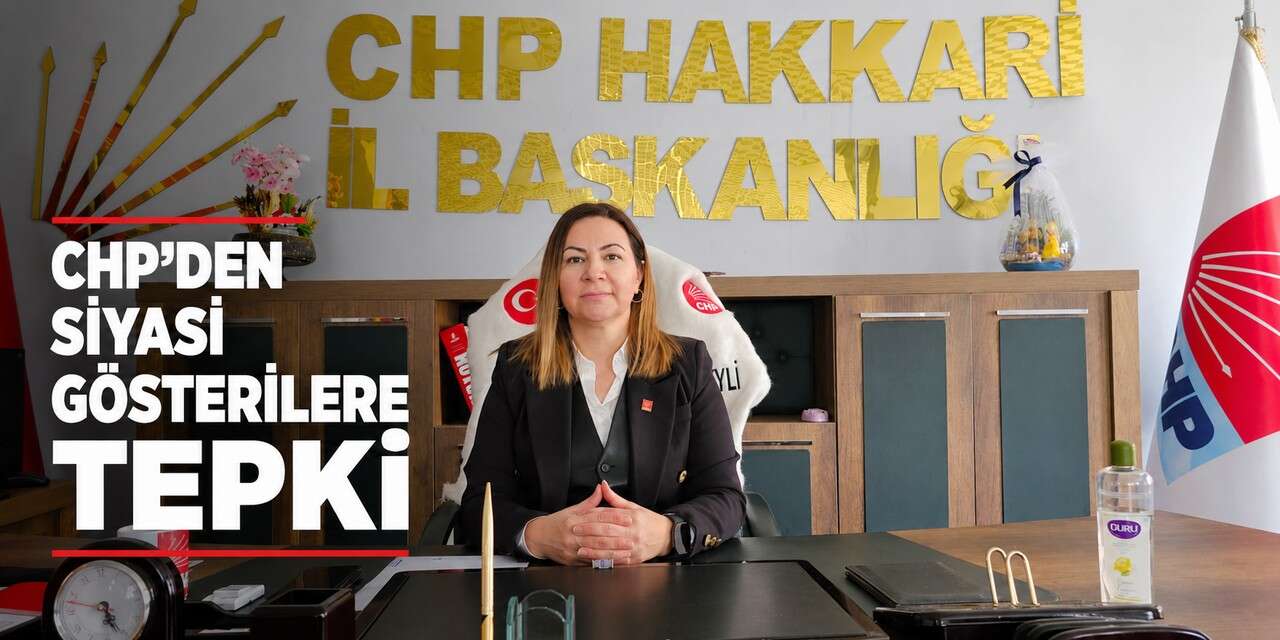 CHP'den siyasi gösterilere tepki