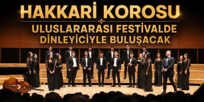 Hakkari Güzel Sanatlar Lisesi Korosu İzmir’de sahne alacak