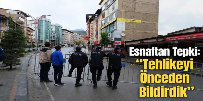 Hakkari’de temel kazısı paniği: İş yerleri mühürlendi