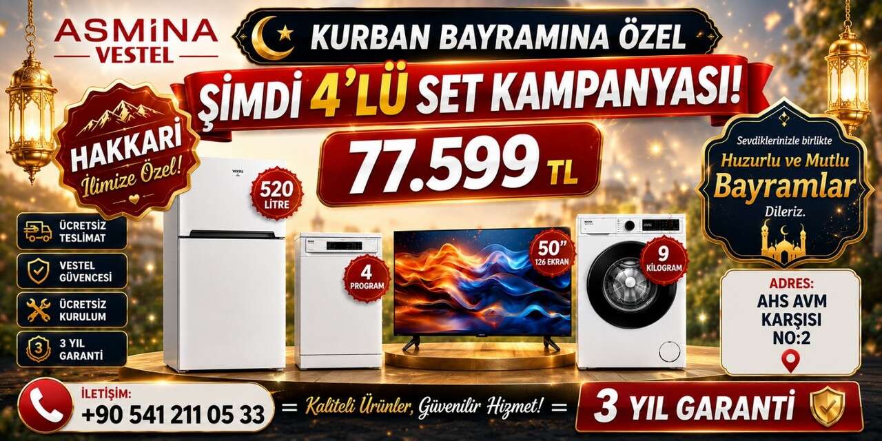 Asmina Vestel'den Kaçırılmayacak Fırsatlar