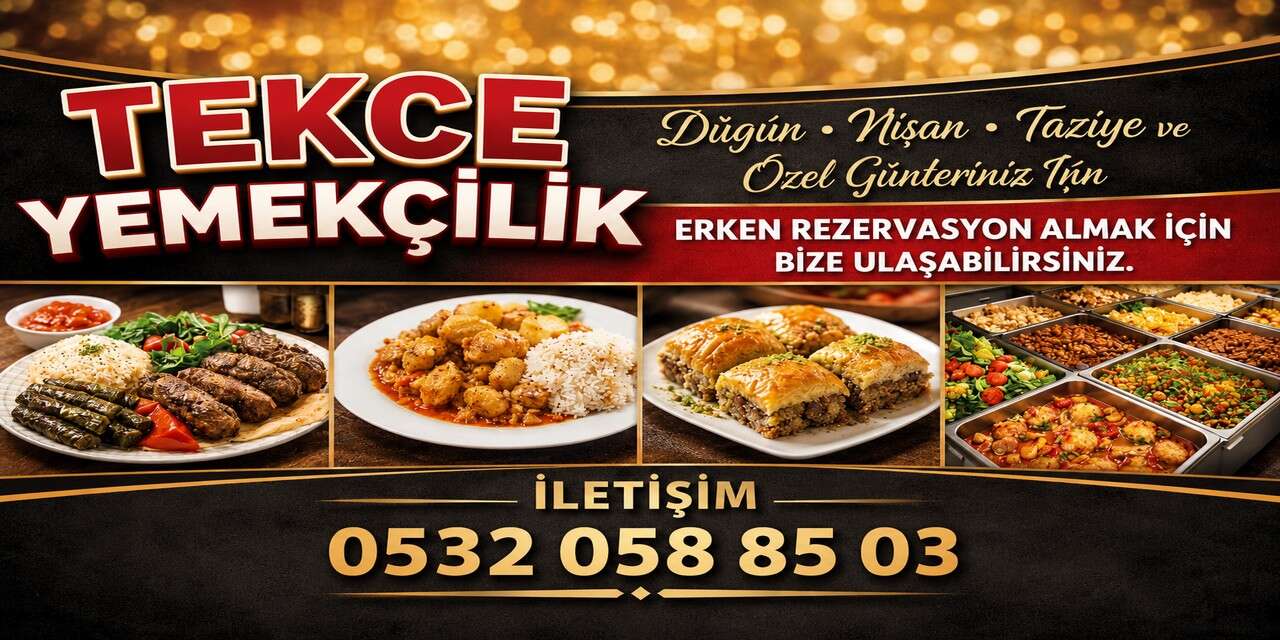 Hakkari’de Tekce Yemek Şirketi Organizasyonların Vazgeçilmez Adresi