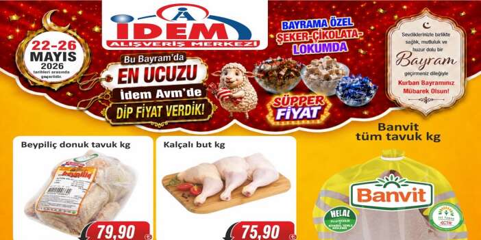 İDEM AVM'de Kurban Bayramı İndirimi