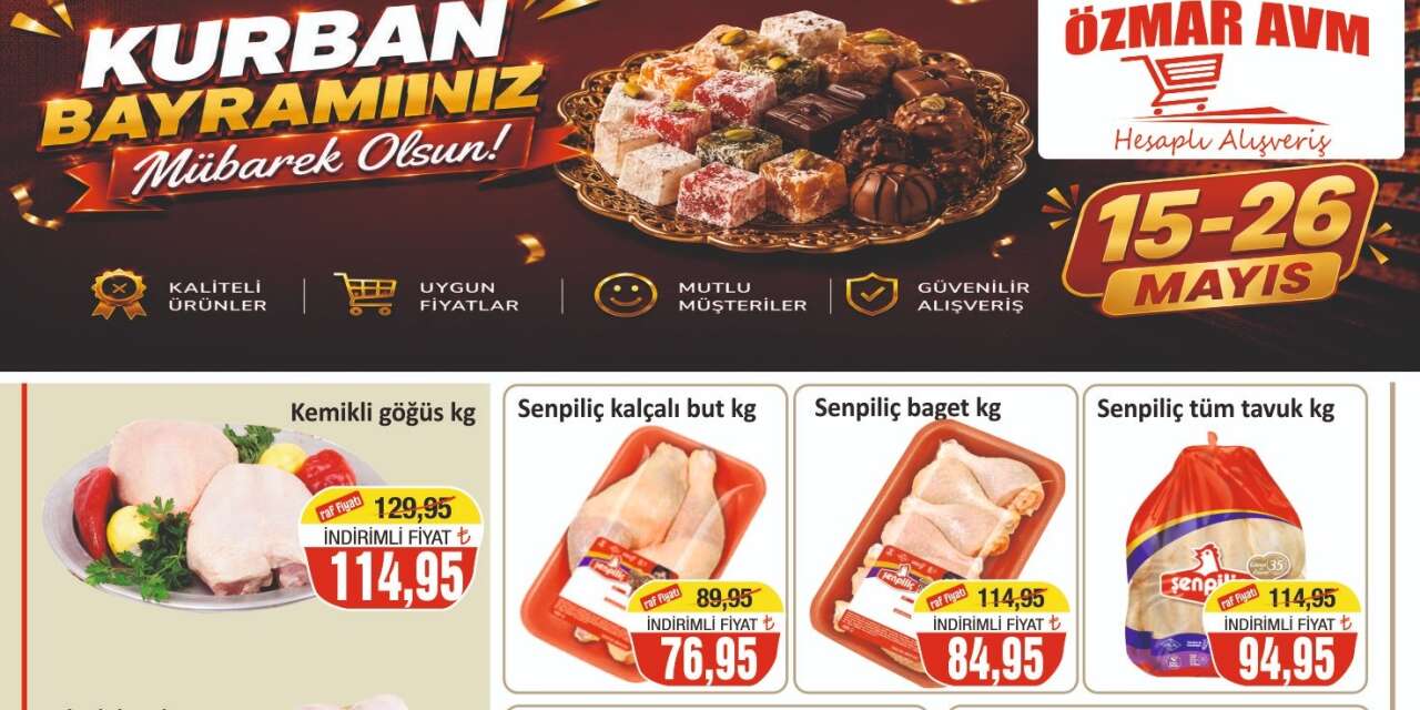 ÖZMAR AVM'den Kurban Bayramı indirimi-2
