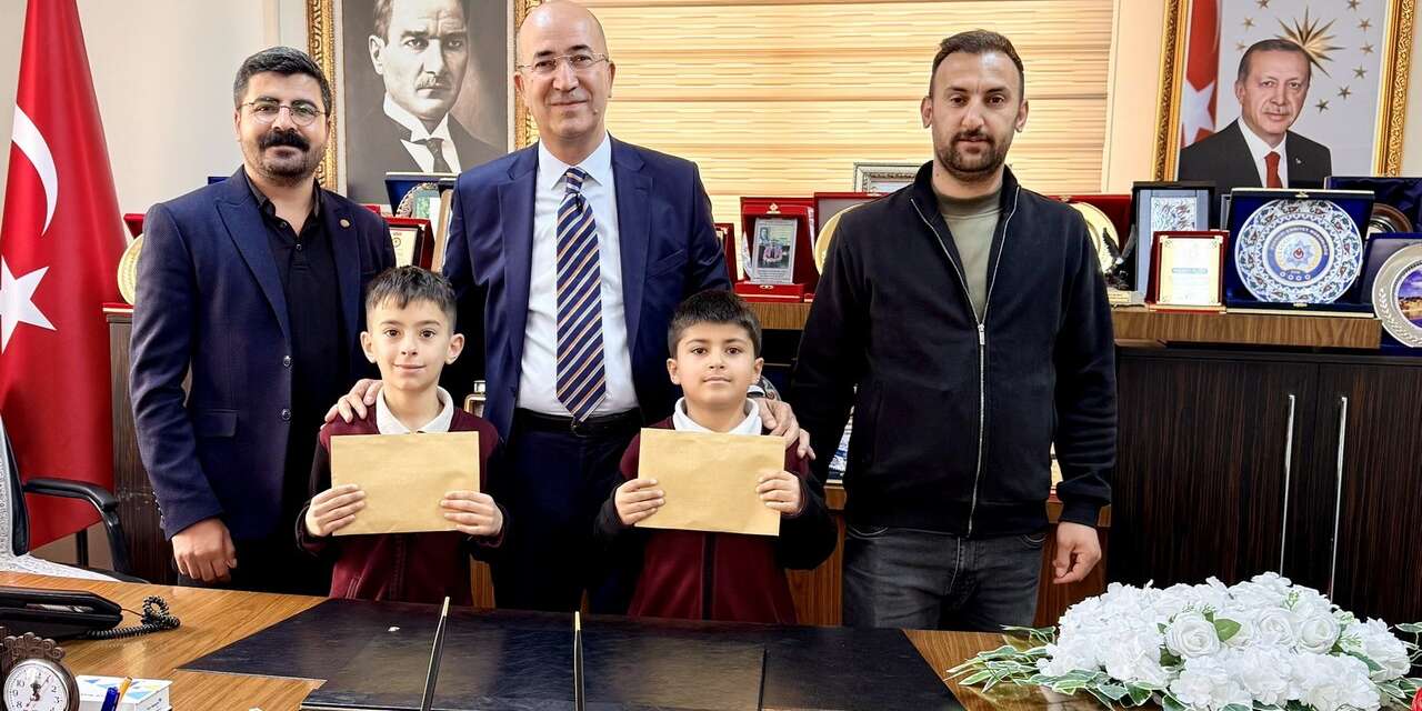 Başkan Büyüksu başarılı öğrencileri tebrik etti