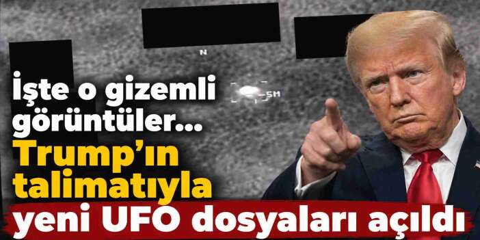 ABD yeni UFO dosyalarını yayımladı