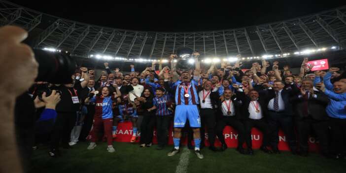 Trabzonspor Türkiye Kupası şampiyonu