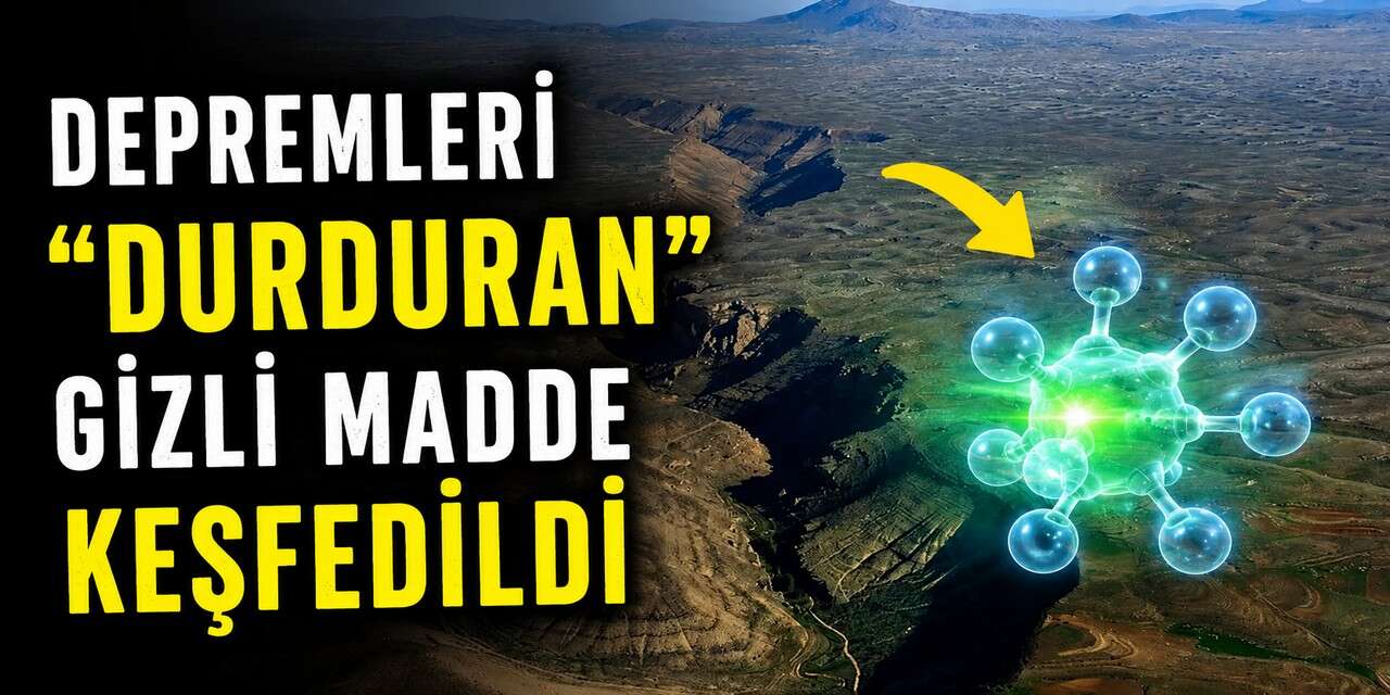 Büyük depremleri engelleyen ultra kaygan madde bulundu